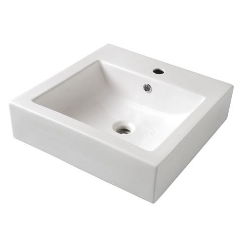 Vasque à poser carrée design